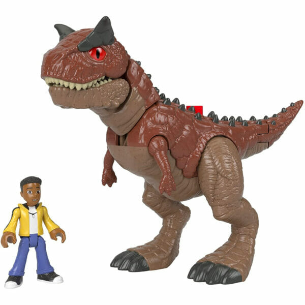 fisher price imaginext jurassic world camp cretaceous carnotaurus toro6