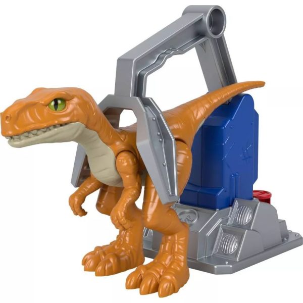 fisher price imaginext jurassic world dominion atrociraptor 'tiger' dinosaur (3)