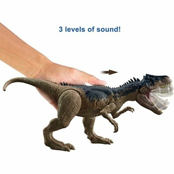 jurassic world camp cretaceous roar attack allosaurus 2
