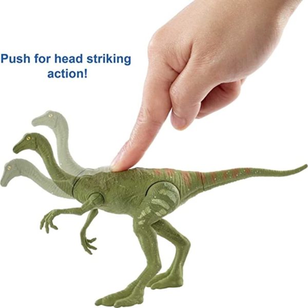 jurassic world fierce force gallimimus camp cretaceous dinosaur action figure 2