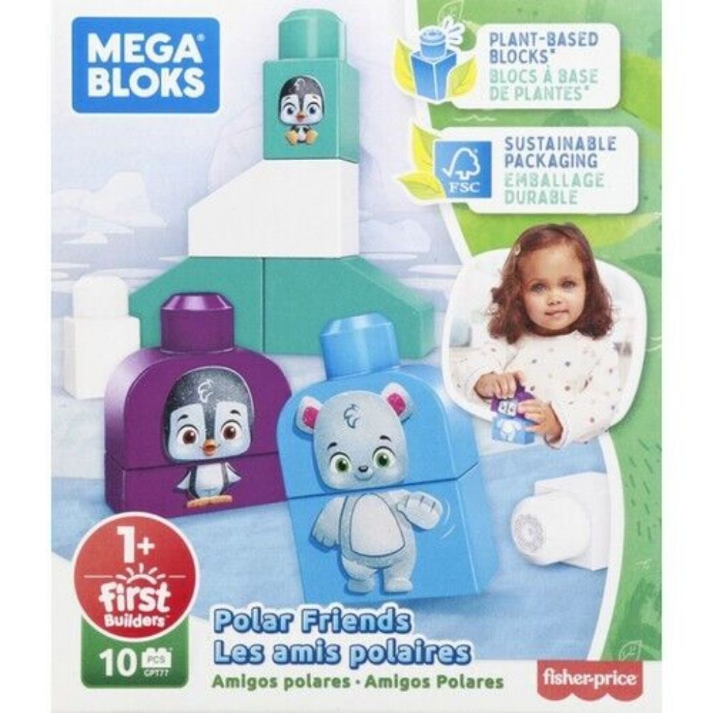 mega bloks polar friends 10 piece