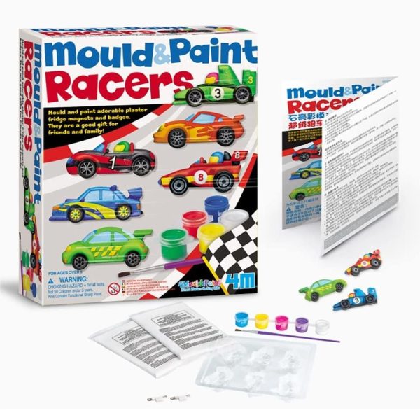 large 4m mould & paint racers
