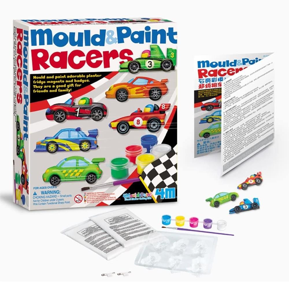 large 4m mould & paint racers