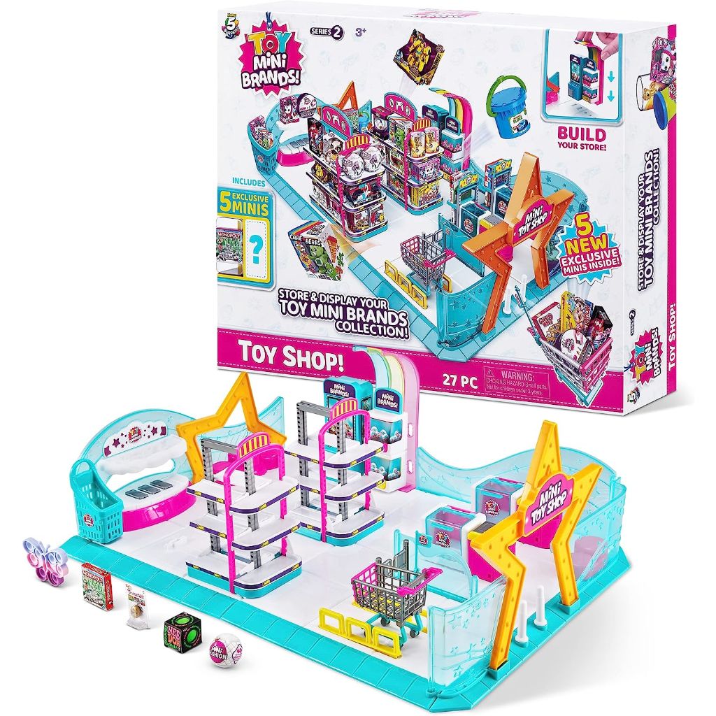 5 Surprise Toy Mini Brands - Mini Toy Shop Playset by ZURU