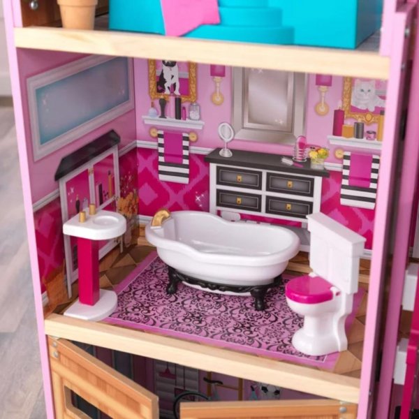 kidkraft shimmer mansion wooden dollhouse5