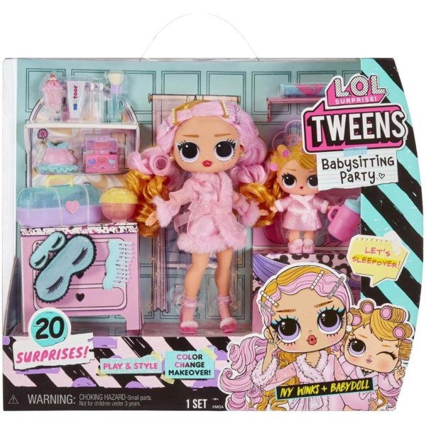 l.o.l. surprise! tweens babysitting sleepover party with 20 surprises5