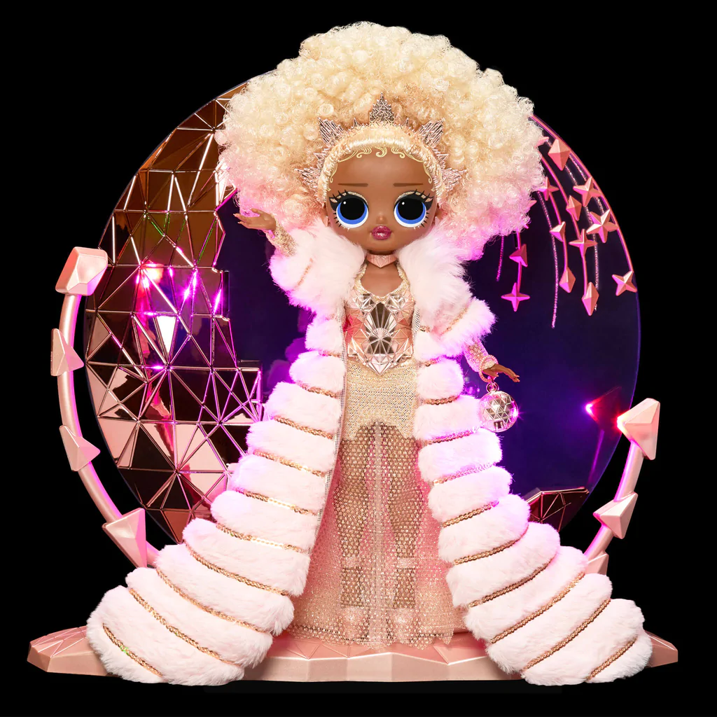 lol surprise holiday omg 2021 collector nye queen fashion doll, ages 3 & up (1)