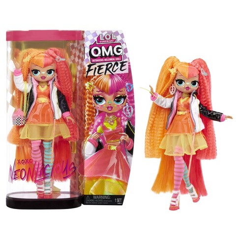 lol surprise omg fierce neonlicious fashion doll (1)