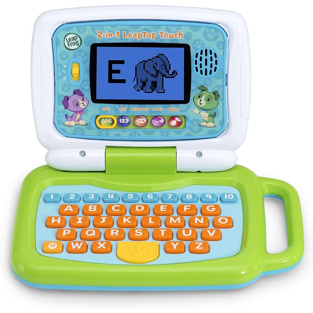 leapfrog 2 in 1 leaptop touch, green