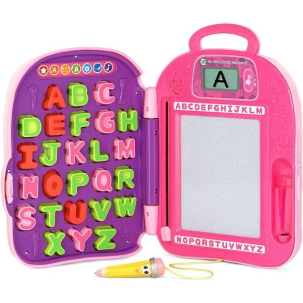 leapfrog mr. pencil's abc backpack, pink3
