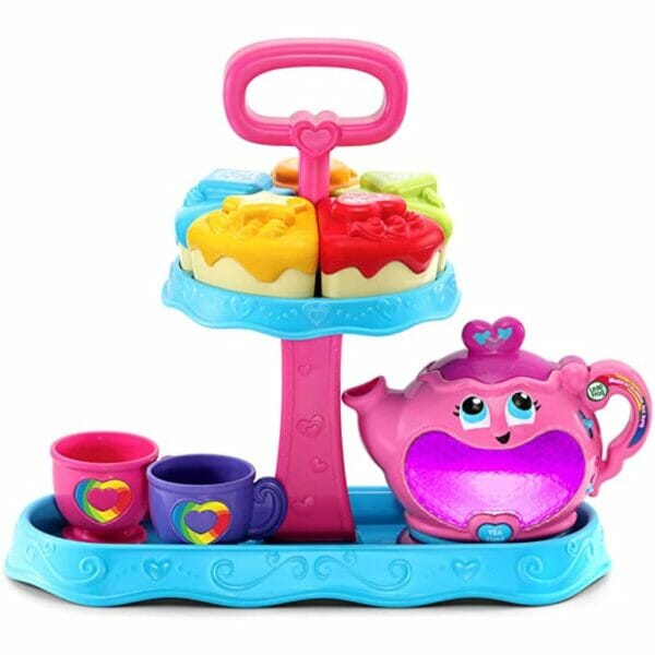 leapfrog musical rainbow tea party toy 1