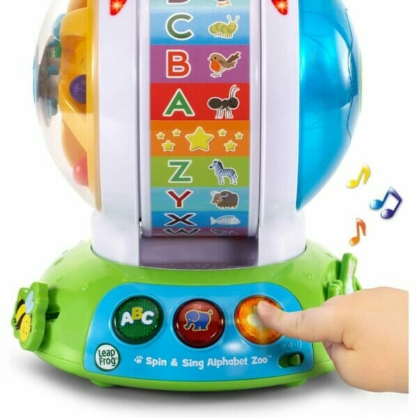 leapfrog spin and sing alphabet zoo, interactive teaching toy, green (1)