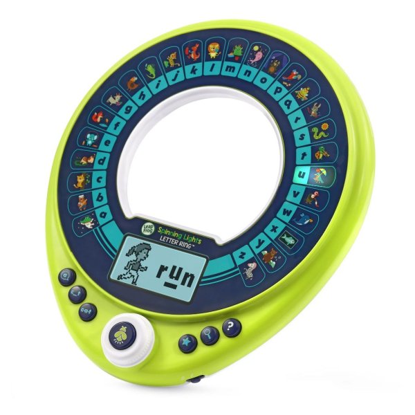 leapfrog spinning lights letter ring phonics and spelling toy4