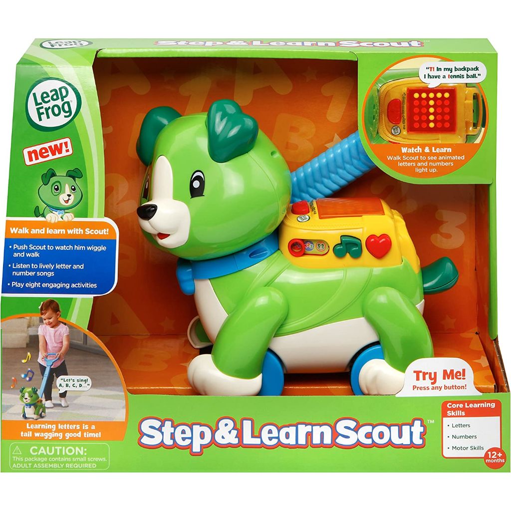 leapfrog step & learn scout 5
