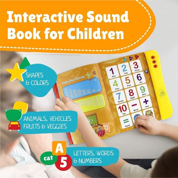 abc sound books interactive electronic learning books for toddlers with alphabet (3) (1)