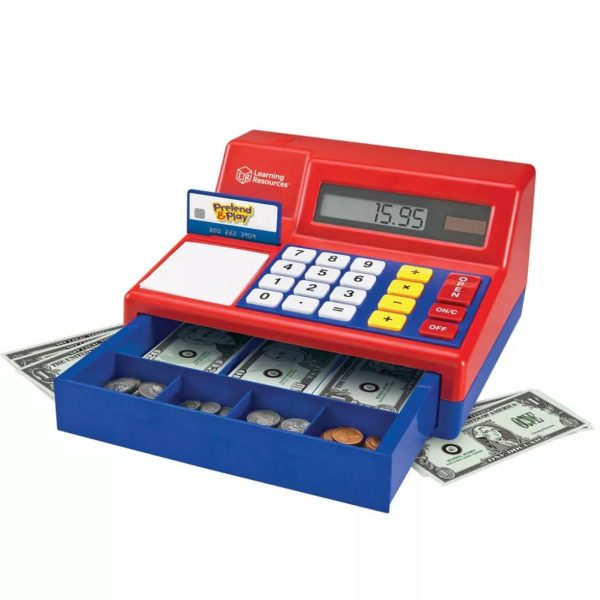 learning resources pretend & play calculator cash register1