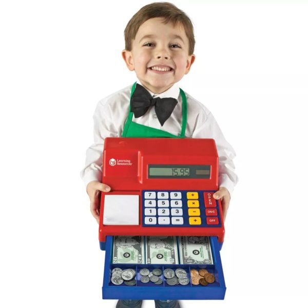 learning resources pretend & play calculator cash register2