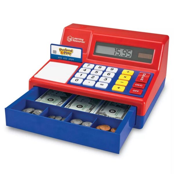 learning resources pretend & play calculator cash register3
