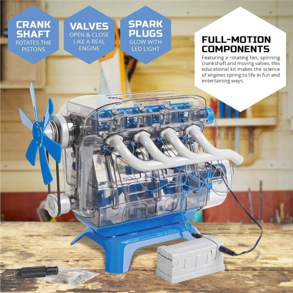 discovery #mindblown model engine building kit — 2