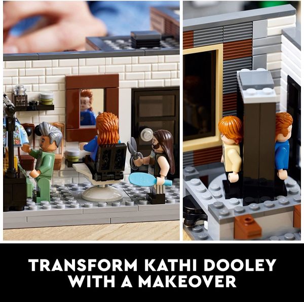 lego 10291 icons queer eye – the fab 5 loft (974 pcs) (3)