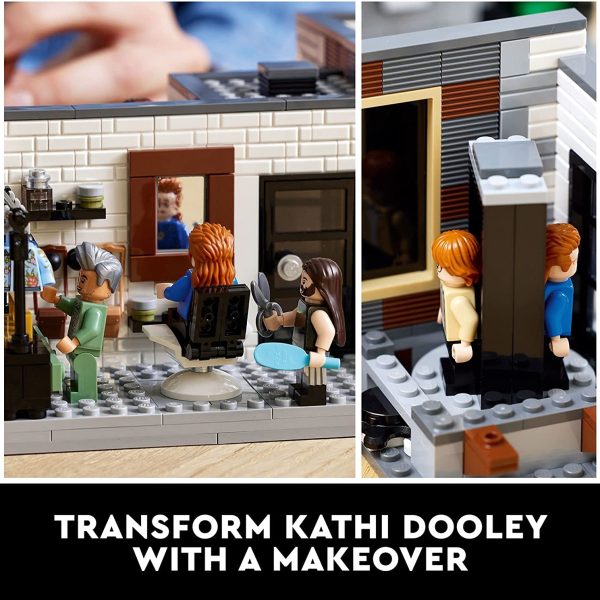 lego 10291 icons queer eye – the fab 5 loft (974 pcs) (3)