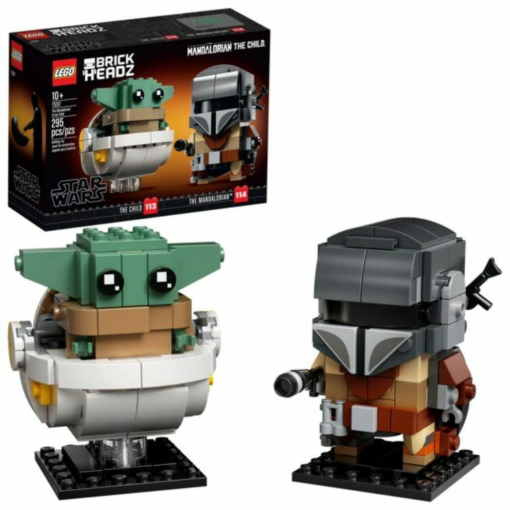 lego brickheadz star wars the mandalorian & the child 1