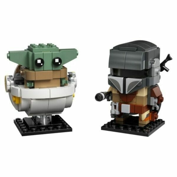 lego brickheadz star wars the mandalorian & the child 2