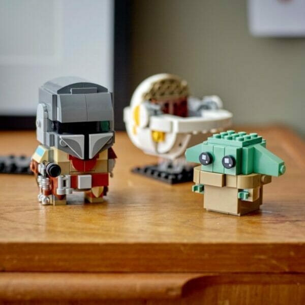 lego brickheadz star wars the mandalorian & the child 3