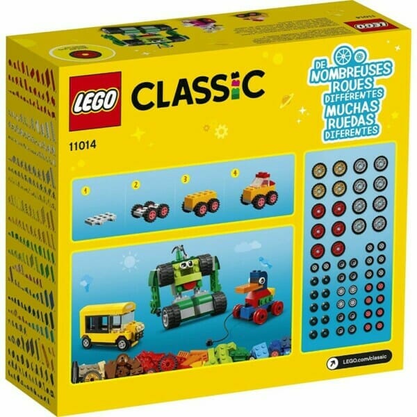 lego classic bricks and wheels 11014 kids’ building toy with fun builds (653 pieces) (3)