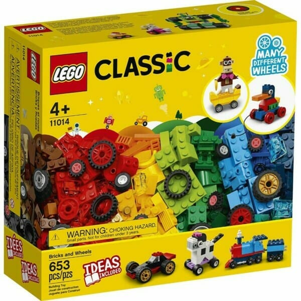 lego classic bricks and wheels 11014 kids’ building toy with fun builds (653 pieces) (5)