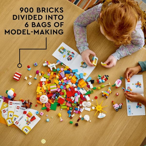 lego classic creative party box bricks set 110292