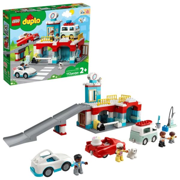 lego duplo parking garage and car wash 1