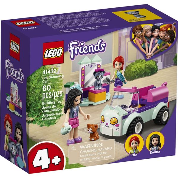 lego friends cat grooming car 41439 building kit (5)