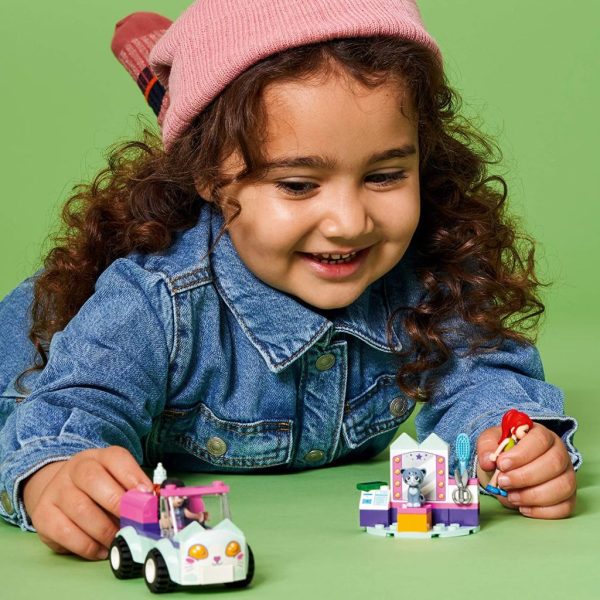 lego friends cat grooming car 41439 building kit (6)