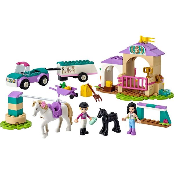 lego friends horse training and trailer 41441 (148 pieces) (1)