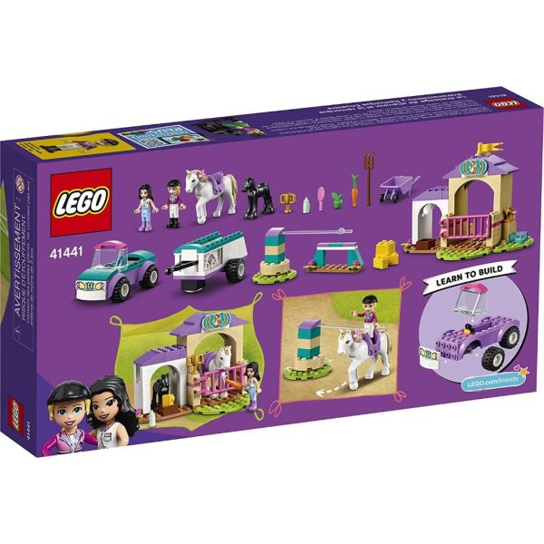 lego friends horse training and trailer 41441 (148 pieces) (2)