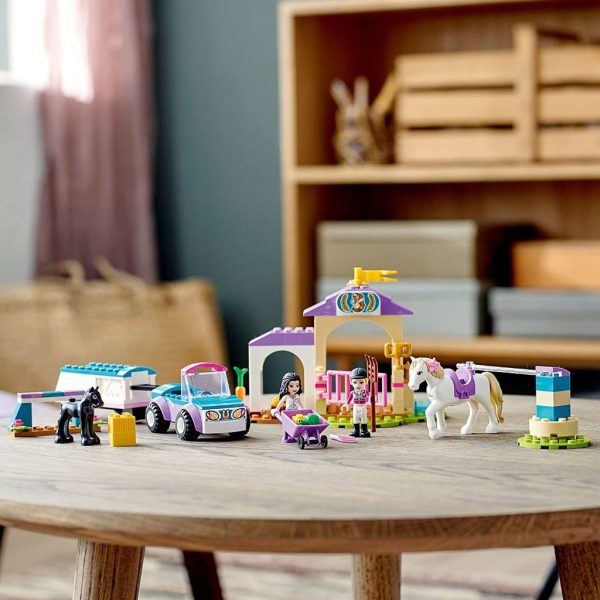 lego friends horse training and trailer 41441 (148 pieces) (5)