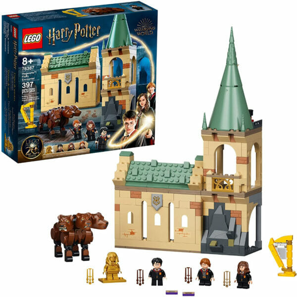 lego harry potter hogwarts fluffy encounter 76387 building kit1