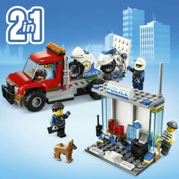 lego lego city police brick box 60270 action cop building toy for kids (301 pieces) (5)