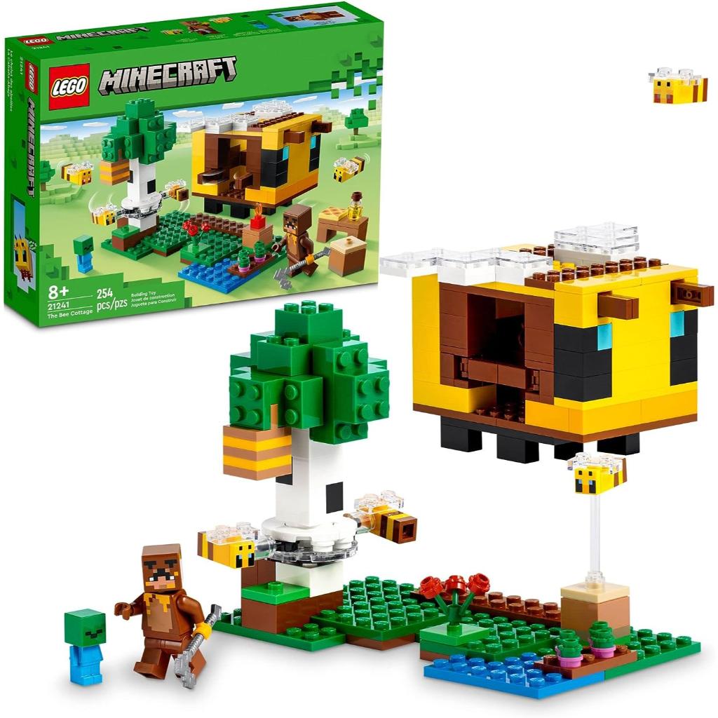 lego minecraft the bee cottage 21241 building set