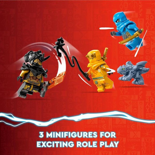 lego ninjago nya and arin’s baby dragon battle 71798 ninja building toy 3