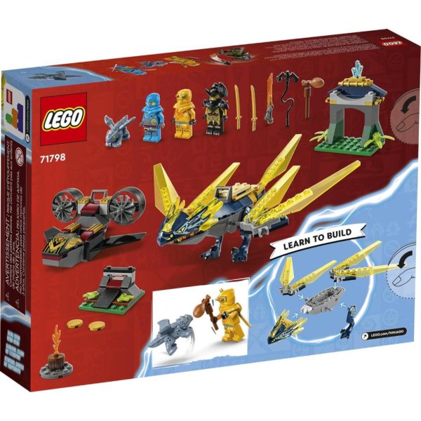 lego ninjago nya and arin’s baby dragon battle 71798 ninja building toy 7