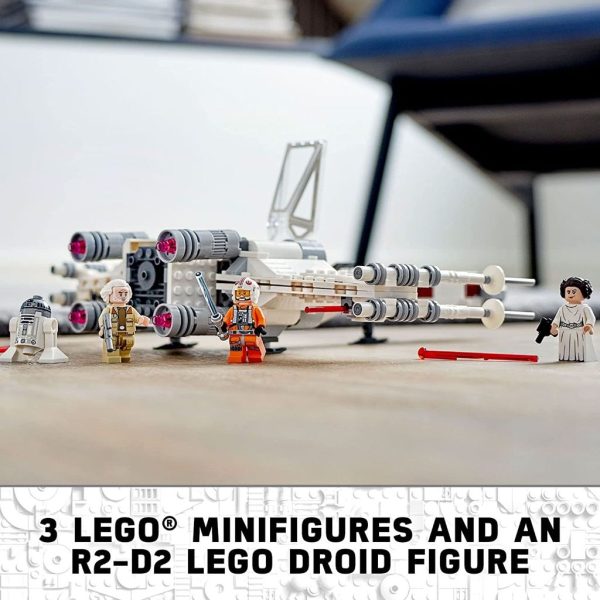 lego star wars luke skywalker's x wing fighter (474 pcs) (1)