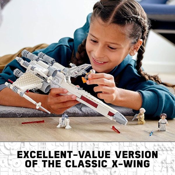 lego star wars luke skywalker's x wing fighter (474 pcs) (4)