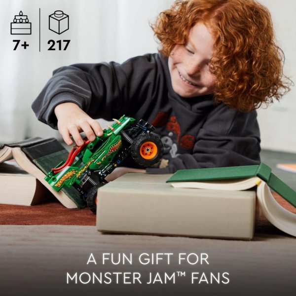 lego technic monster jam dragon 2in1 monster truck toy 42149 —4