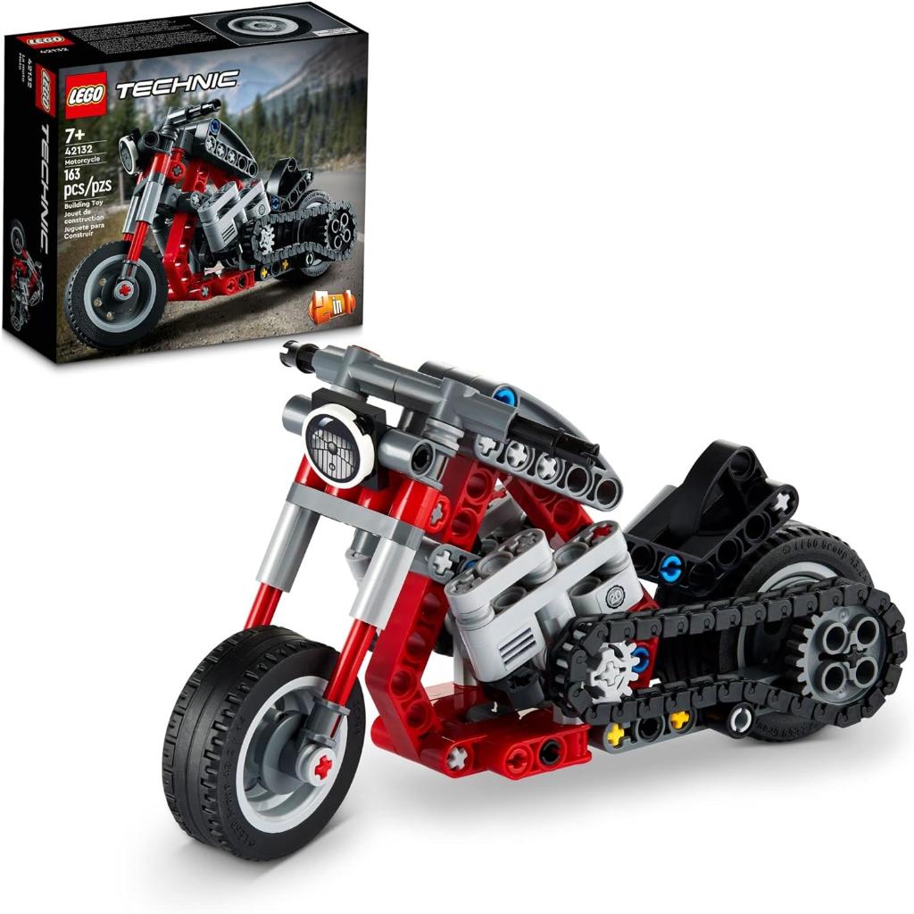 lego technic motorcycle to adventure bike 42132 2 in 1 model motorcycle building k