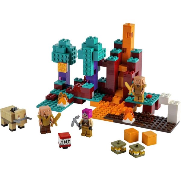 lego® minecraft the warped forest (287 pcs) (2)