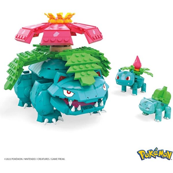 mega pokémon bulbasaur evolution set 622 pieces (2)