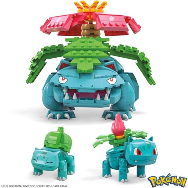 mega pokémon bulbasaur evolution set 622 pieces (4)