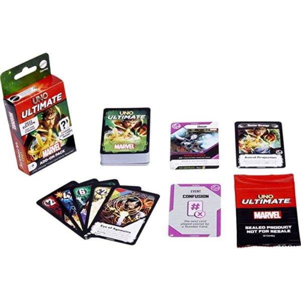 uno ultimate 2022 dr. strange edition add on pack (2)